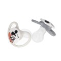 NUK Smoczek uspokajający silikonowy 0-6m Space Disney Myszka Miki 2szt