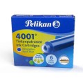 Pelikan Naboje krótkie TP/6 niebieskie