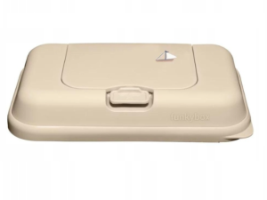 Funkybox Pojemnik podręczny na mokre Chusteczki Beige Boat