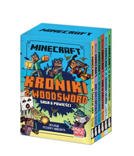 Minecraft. Kroniki z Woodsword. Saga 6 powieści.jpg