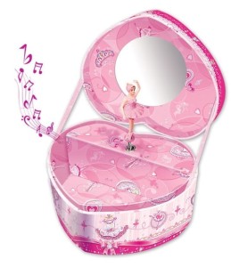 PECOWARE Pozytywka w kształcie serca BALETNICA