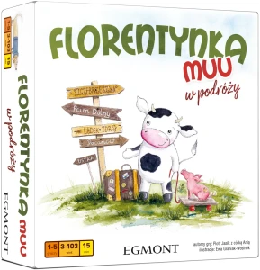 Egmont Florentynka Muu w podróży Gra Edukacyjna 