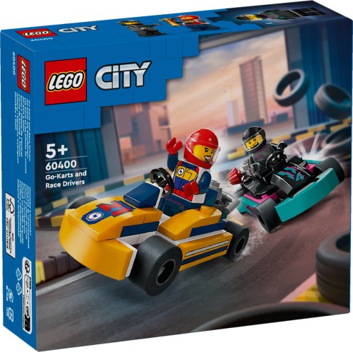 LEGO CITY 60400 Gokarty i kierowcy wyścigowi