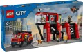 LEGO CITY 60414 Remiza strażacka z wozem