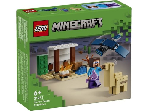 LEGO MINECRAFT 21251 Pustynna wyprawa Steve’a