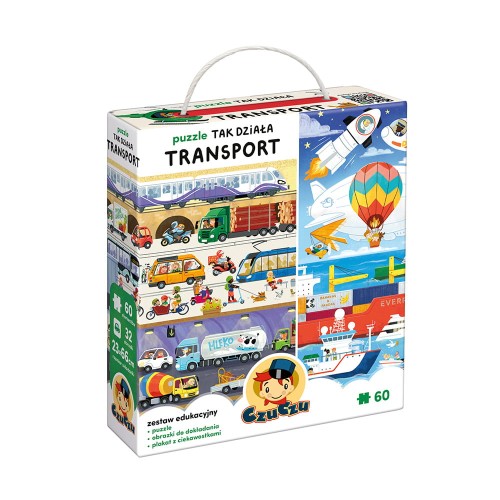 CzuCzu Puzzle Tak działa transport (