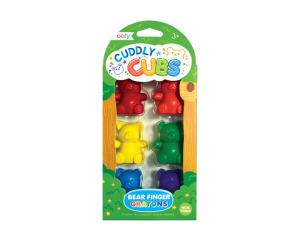 Ooly Kredki Malucha Na Palec Misie Cuddly Cubs - zestaw 6 szt.