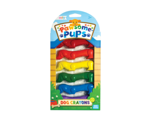 Ooly Kredki Malucha Pieski Pawsome Pups - zestaw 6 szt.