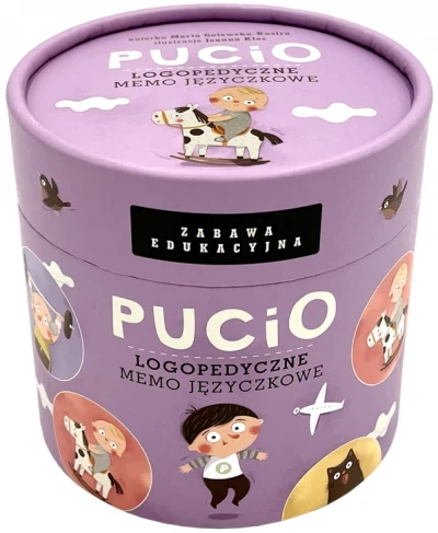 Pucio. Logopedyczne memo językowe.