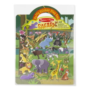 Melissa&Doug Wypukłe naklejki-Safari