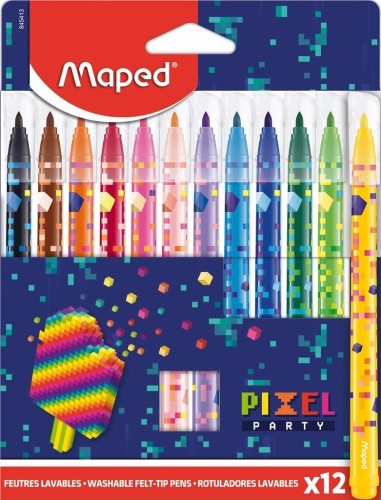 MAPED Flamastry Pixel 12 sztuk