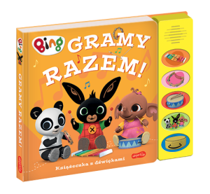Gramy razem! Bing. Książeczka z dźwiękami opracowanie zbiorowe 