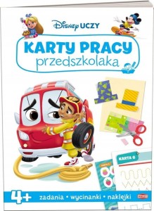 Disney Uczy. Karty pracy przedszkolaka. 4 lata