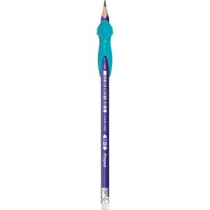 MAPED Ołówek z gumką Kidy Learn + nakładka 