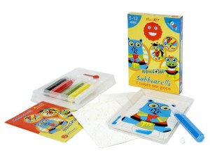 Sabbiarelli - Mini Kit - Magiczny Piasek do Kolorowania - Zwierzęta