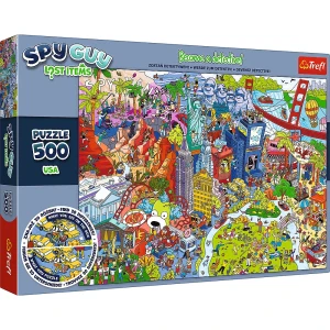 Puzzle Spy Guy Lost Items 500 el. USA TREFL