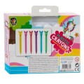 Plastic crayons