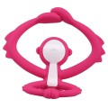 Mombella Gryzak Zabawka Małpka Dark Pink