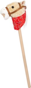 HOBBY HORSE Achał Koń na patyku do galopowania - PROMOCJA