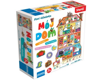 Granna MÓJ DOM MAXI UKŁADANKA z dziurkami
