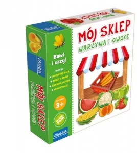 Granna MÓJ SKLEP- WARZYWA I OWOCE Gra edukacyjna