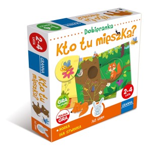 Kto tu mieszka? Gra edukacyjna Granna