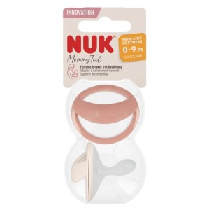 NUK Smoczek USP 2 el 0-9 MommyFeel Różowy