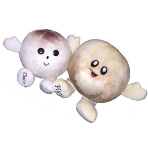 Pluszowe planety Księżyc i Pluton pluszak maskotka dla dzieci Celestial Buddies