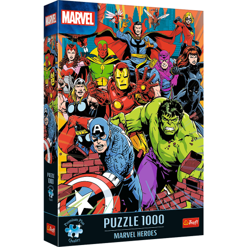 Trefl Puzzle 1000 Marvel Heroes