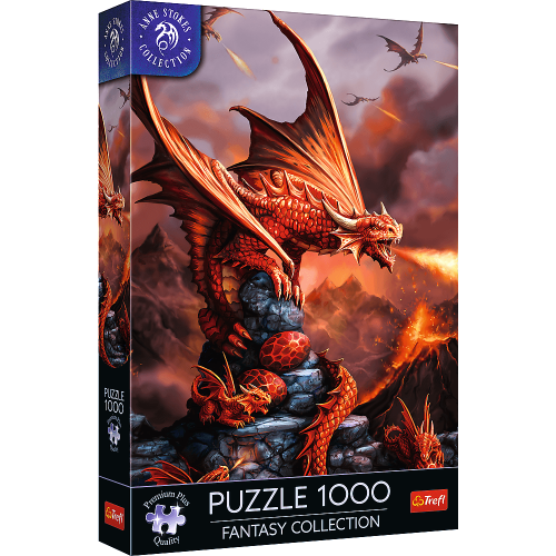 Trefl Puzzle 1000 Ognisty Smok