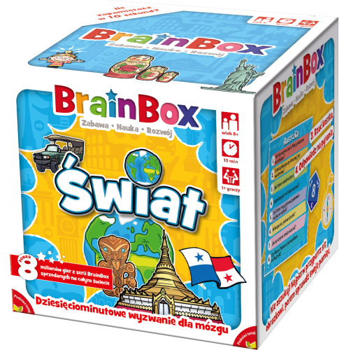 REBEL BrainBox Świat Gra edukacyjna