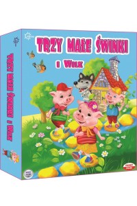 Trzy małe świnki i wilk Gra planszowa ABINO