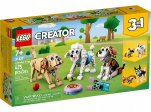 Lego CREATOR  3w1 Urocze Psiaki 31137 