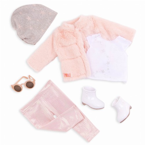 Our Generation Zestaw ubranek dla lalek – Fancy and Furry