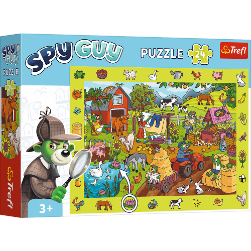 Trefl Puzzle obserwacyjne Spy Guy 24 el. Farma