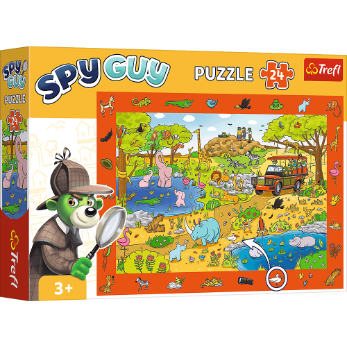 Trefl Puzzle obserwacyjne Spy Guy 24 el. Safari