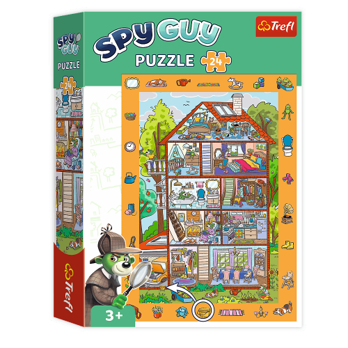Trefl Puzzle obserwacyjne Spy Guy 24 el. W domu