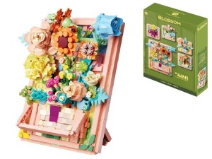 Klocki Kwiaty w ramce 882 elementów