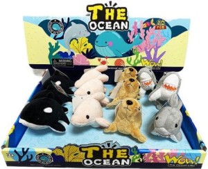 Pluszowe zwierzątko z dźwiękiem - OCEAN