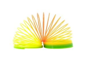 Sprężynka tęczowa - zabawka sensoryczna