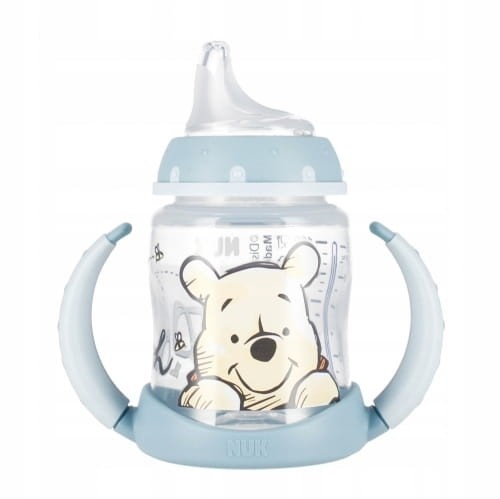 BUTELKA KUBEK NUK Z UCHWYTAMI 150 ML USTNIK NIEKAPEK 6M+ DISNEY KUBUŚ 1.jpg
