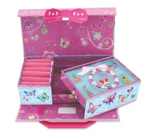 Szkatułka z biżuterią MOTYLKI Pecoware