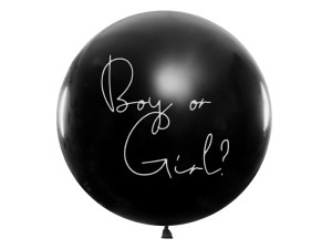 PartyDeco Balon Gender Reveal Dziewczynka 1m 
