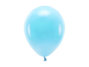 PartyDeco Balony eco 26cm Pastelowe JASNY NIEBIESKI 100 szt