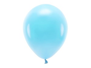 PartyDeco Balony eco 30cm Pastelowe JASNY NIBIESKI 10 szt