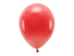 PartyDeco Balony eco 30cm Kolor CZERWONY 10 szt