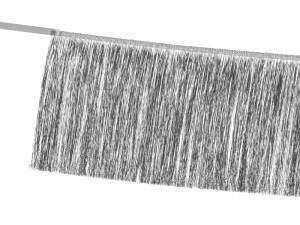 PartyDeco Girlanda Srebrna 135 cm