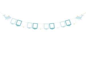 PartyDeco Girlanda na Zdjęcia WIELORYB  3m