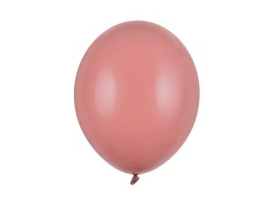 PartyDeco Balony 30 cm Pastelowe Kolor Różany 100 szt