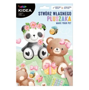 Stwórz własnego pupila - zestaw kreatywny - KIDEA